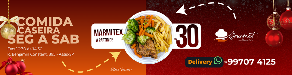 Gourmet Restaurante - campanha de Natal 2025