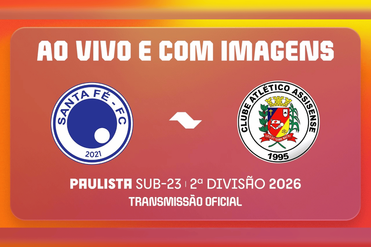 Futebol: Santa Fé X Assisense | Rodada 3 | Paulista SUB23 2ª Divisão 2026