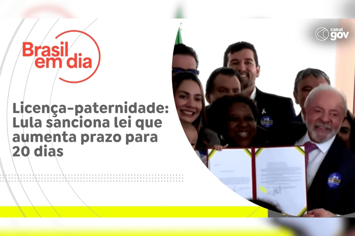 Licença-paternidade: Lula sanciona lei que aumenta prazo para 20 dias